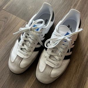 ADIDAS SAMBAS OG WHITE SIZE W8.5